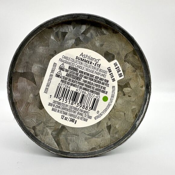 Ashland Pamplemousse Grapefruit Soy Wax Blend Fragranced 12 oz Candle NEW - Picture 4 of 6